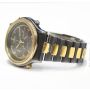 Seiko Quartz Chronograph 7A38-725A Gold and Black Vintage Watch