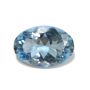 10.31 ct Blue Aquamarine oval natural gemstone with Gem Lab aappraisal $7,300 