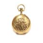 Lecoultre & Cie 18k Antique Tri Gold Pendant Pocket Watch 