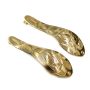 Northwest Coast 14K gold earrings EAGLES signed MB 