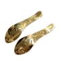 Northwest Coast 14K gold earrings EAGLES signed MB 