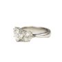 2.55ct Heart shaped Diamond Ring  VS H/I  18K white gold  