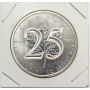 2013 CANADA $5 Canada 25th anniversary silver maple leaf pure silver 