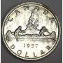 1957 Canada Silver Dollar MS63+