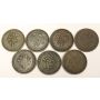 circa 1830s Lower Canada Montreal UN SOU tokens 7-coins 