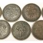 circa 1830s Lower Canada Montreal UN SOU tokens 7-coins 