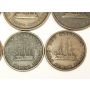 1843 & 1854 New Brunswick Half Penny & One Penny tokens 