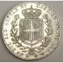 1839 Eagle P Italy Sardinia 5 Lire 