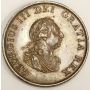 1799 Great Britain Half Penny 5 incuse gunports KM647