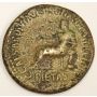 Ancient Roman Empire CALIGULA Bronze Sestertius Coin 37-41AD