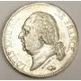 1817 A France 5 Francs Louis XVIII silver coin EF40