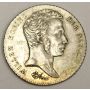 1840 Netherlands East Indies Gulden silver coin KM300a EF45