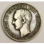 1874 Greece 50 Lepta silver coin KM37 VF25