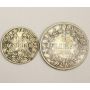 1868 XXIIIR Italy Papal States 10 Soldi & 1866 XXIR 1 Lira 