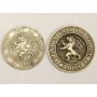 1863 Belgium 5 Centimes & 1894 Belgium 10 Centimes 2-coins