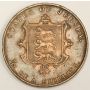 1844 Jersey 1/15 Shilling coin nice VF