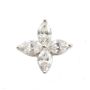 Tiffany & Co Victoria Diamonds & Platinum Earrings large size 1.60ct tcw