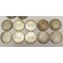 1934 and 1935 Germany 5 Marks silver coins 20x 1934 and 20x 1935  