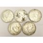 1937 1938 1939 Germany 2 Marks silver coins 6x1937 14x1938 5x1939 
