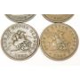 Bank of Upper Canada One Penny tokens 1850 1852 1854 and 1857 
