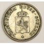 1844A Germany REUSS-SCHLEIZ 1 Groschen silver coin 
