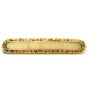 British Columbia placer gold bar pin Stamped NATIVE GOLD NUGGETS ATKLIN