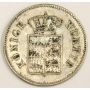 1844 Germany Wurtemberg 6 Kreuzer silver coin 