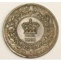 1861 Nova Scotia Half 1/2 Cent nice EF45