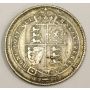 1887 Great Britain Shilling silver coin VF20