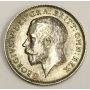 1911 Great Britain 6 Pence silver coin EF45