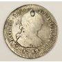 1782 MoFF Mexico 1 Real silver coin 
