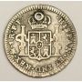 1782 MoFF Mexico 1 Real silver coin 