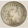 German States Bayern 1821 3 Kreuzer silver coin G4
