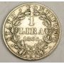 Italy Papal States 1866 XXIR 1 Lira silver coin 