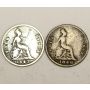 1842 Great Britain 4 Pence and 1848 Great Britain 4 Pence 