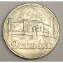 1930 Estonia 2 Krooni silver coin AU50