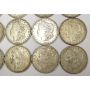 20x Morgan Silver Dollars all dated 1921 all nice grades 20-coins