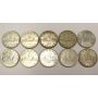 10x Canada 1935 King George V Commemorative Silver Dollars 