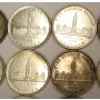 20x Canada 1939 Comemmorative Parliament Silver Dollars 