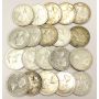 20x 1958 Canada British Columbia Silver Dollars 1858-1958 Totem Pole 