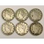 6x Liberty Head Nickels 2x1883nc XF 1904 1906 1911 & 1912  6-nice coins 