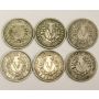6x Liberty Head Nickels 2x1883nc XF 1904 1906 1911 & 1912  6-nice coins 