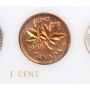 1958 Canada Gem Prooflike 6-coin set  One Cent to Silver Dollar 