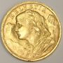 1935 B Switzerland 20 Franc Gold coin MS63