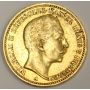 1890 A Germany 20 Mark Gold coin EF45