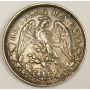 1899 Mo AM Mexico One Peso silver coin VF35