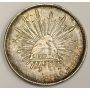1899 Mo AM Mexico One Peso silver coin VF35