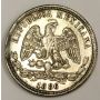 1886 Mo M Mexico 50 Centavos EF45