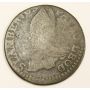 1744 copper Liard coin struck at LIEGE 