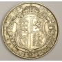 1918 Great Britain silver Half Crown AU50